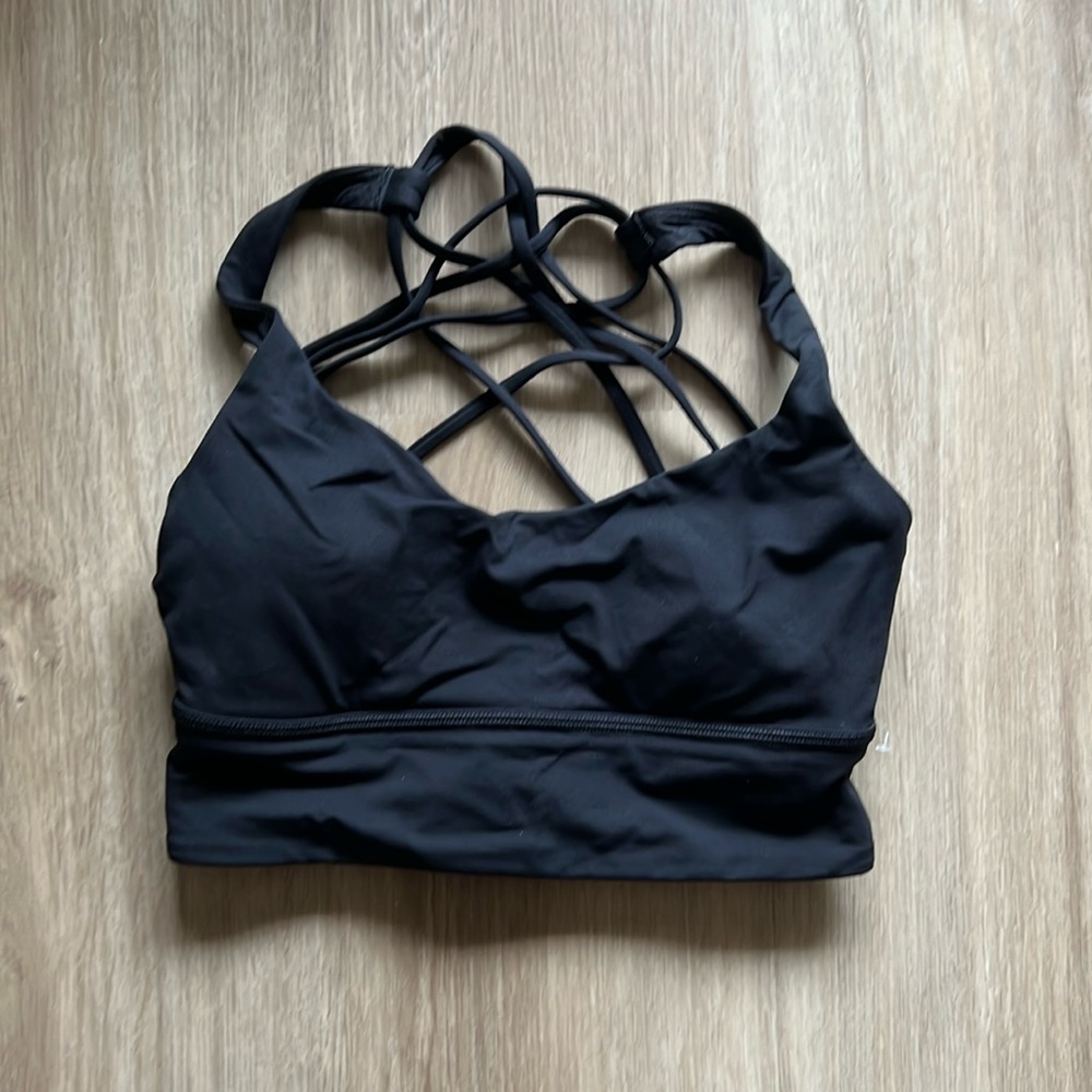 New Lululemon sports bra. Criss cross back